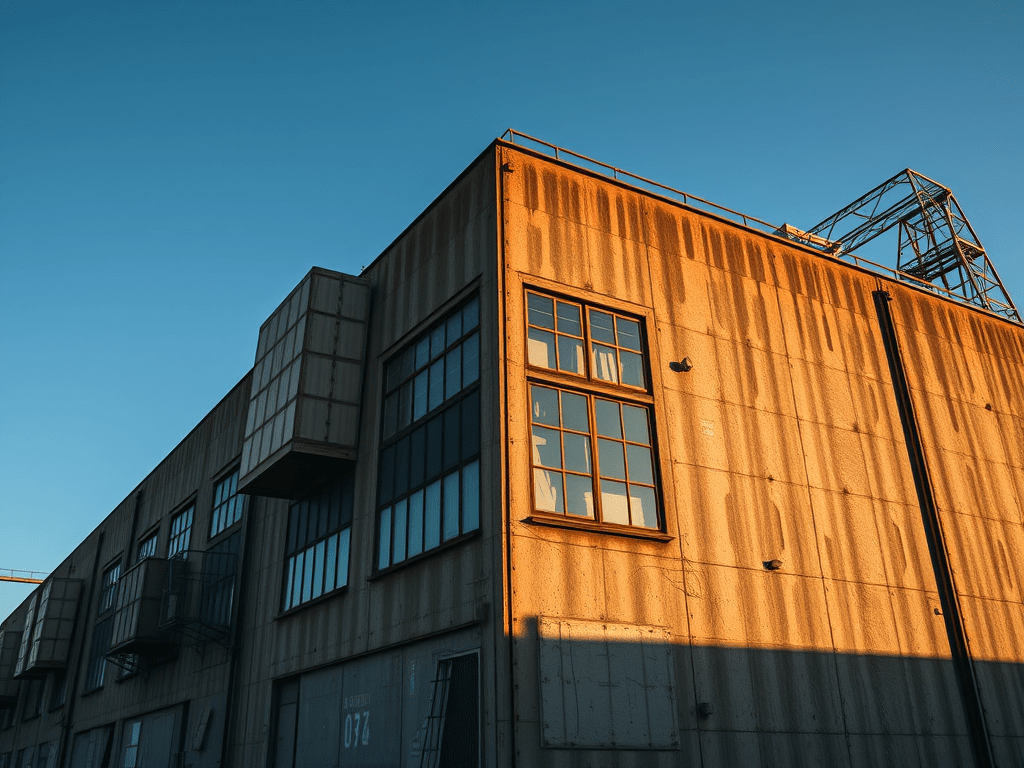 Bâtiment industriel - projet de construction suivi par Naume Ingénierie